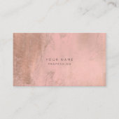 Roos Gold Pink Blush Appointment Card Afsprakenkaartje (Voorkant)