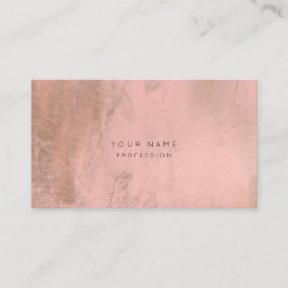Roos Gold Pink Blush Appointment Card Afsprakenkaartje