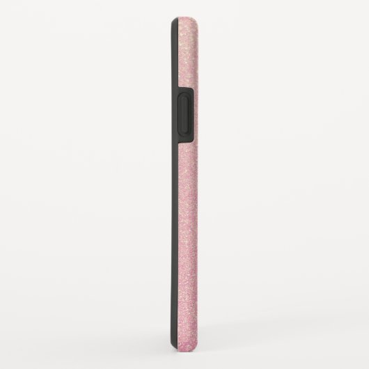 Roos Gold Pink Glitter Bling Case-Mate iPhone Case (Achterkant/rechts)