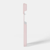 Roos Gold Pink Glitter op maat iPhone Hoesje (Linkerkant)