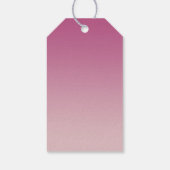 Roos Gold Pink Gold Glitter Sparkle Cadeaulabel (Achterkant)