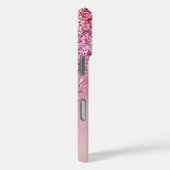 Roos Gold Pink Gold Glitter Sparkle Case-Mate iPhone Case (Achterkant / Rechts)