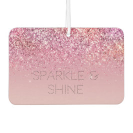 Roos Gold Pink Gold Glitter Sparkle Luchtverfrisser