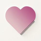 Roos Gold Pink Gold Glitter Sparkle Notitieboek (Achterkant)