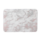 Roos Gold Pink Marble Modern Chic Trendy Badmat (Voorkant)