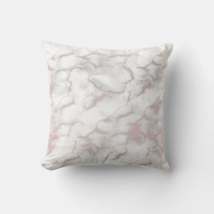 Roos Gold Pink Marble Modern Chic Trendy Kussen