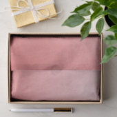Roos Gold Pink Minimale grafische kaart Trendy Mod Tissuepapier (Geschenk)