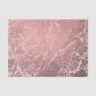 Roos Gold Pink Modern Trendy Glam Marble Chic Tissuepapier