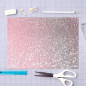 Roos Gold Pink Sparkle Luxury Trendy Glitter Tissuepapier (Craft)