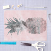 Roos Gold Pink Tropical Summer Pineapple Party Tissuepapier (Craft)