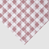 Roos Gold Pink White Pset Patroon Tissuepapier (Detail)