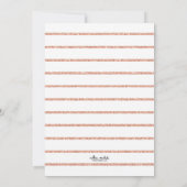 Roos Gold Polka Dots het beste jaar ooit! Fotokaar (Achterkant)