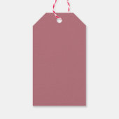 Roos Gold populeerde het Verloving Vragenweddensch Cadeaulabel (Achterkant)