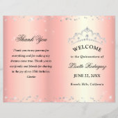 Roos Gold Quinceanera (Voorkant)