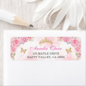 Roos Gold Quinceanera Miss Quince 15 Anos Verjaard Etiket (Insitu)