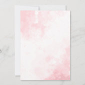 Roos Gold Quinceanera Miss Quince 15 Save The Date Kaart (Achterkant)