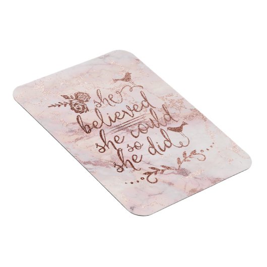 Roos Gold Quote dacht dat ze dat kon, dus deed ze  Magneet (Rechterzijde)