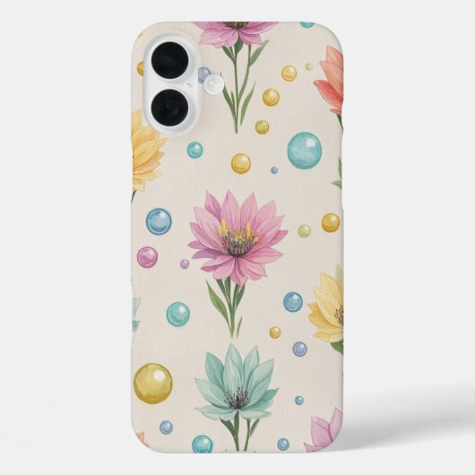 Roos Gold Radiance: Luxe iPhone Case (Achterkant)