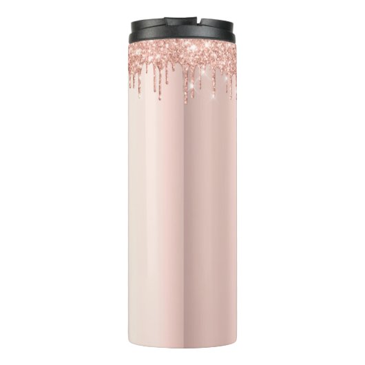 Roos Gold Roestvrij staal Tumbler 20 oz Thermosbeker (Achterkant)