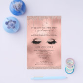 Roos Gold Salon Grand Reopening Covid Safety Flyer (Enkel)