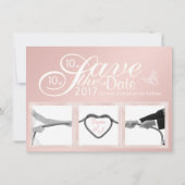 Roos Gold Save the Date Monogram (Achterkant)