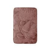 Roos Gold Seashells Ocean Beach Elegant Design Badmat (Voorkant Verticaal)