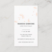 Roos Gold Signature Dandelion Visitekaartje (Achterkant)