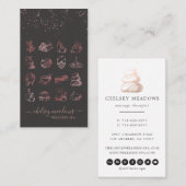 Roos Gold Signature Spa Logo Visitekaartje (Voorkant / Achterkant)