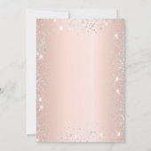 Roos Gold Silver Graduation Party 2025 Kaart (Achterkant)