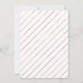 Roos Gold Simple Moderne Enterprise Retirement Par Kaart (Achterkant)