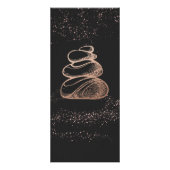 Roos Gold Spa Logo | Prijsstelling Reclamekaart (Achterkant)