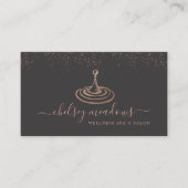 Roos Gold Spa Logo Visitekaartje (Voorkant)