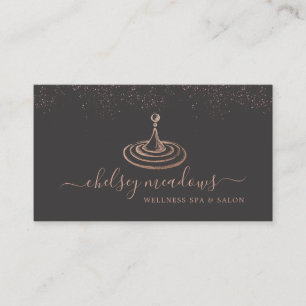 Roos Gold Spa Logo Visitekaartje