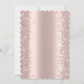 Roos Gold Sparkle Diamonds 70e verjaardag Kaart (Achterkant)