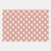 Roos Gold Sparkle Glitz en Glam Inpakpapier Vel (Voorkant 2)