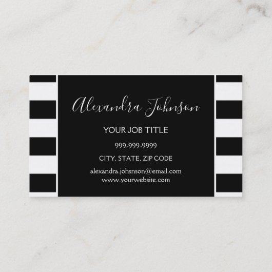 Roos Gold Sparkly Glitter Moderne Make-up Artiest Visitekaartje (Achterkant)