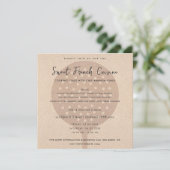 ROOS GOLD SPOON FORK COOKING CLASS INVITE SJABLOON KAART (Staand voorkant)