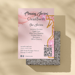 Roos Gold Spray Cleaner Huis Reiniging Flyer