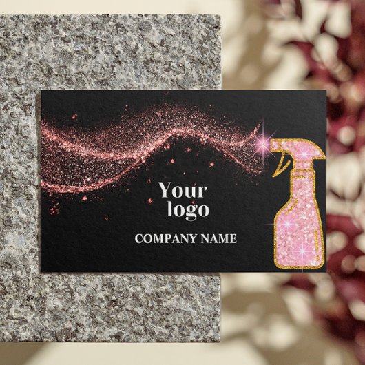 Roos Gold Spray Cleaner Instragram QR-code Visitekaartje