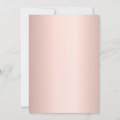 Roos Gold Stars juicht verjaardag Kaart (Achterkant)