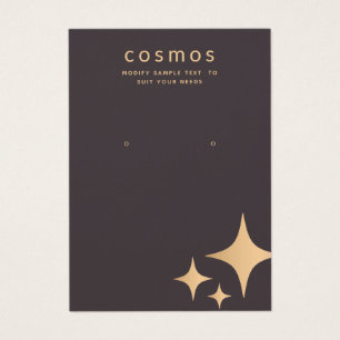 Roos Gold Stars Veroorbare Logo toevoegen Kaart