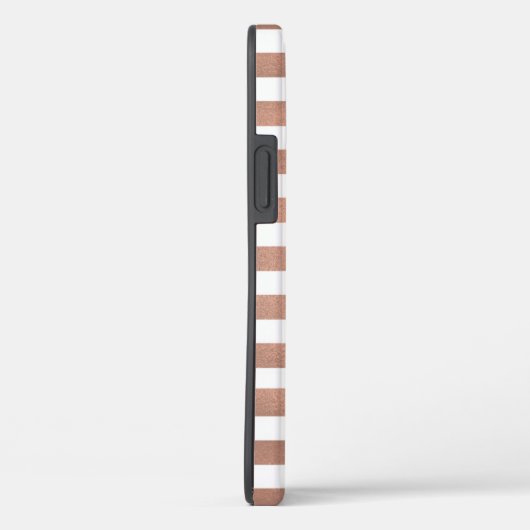 Roos Gold Stripes Case-Mate iPhone Case (Achterkant / Rechts)