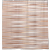 Roos Gold Stripes Douchegordijn (Voorkant)