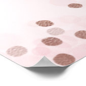 Roos Gold Sweet 16 bday-ballonnen Roos Welkomsttek Poster (Hoek)