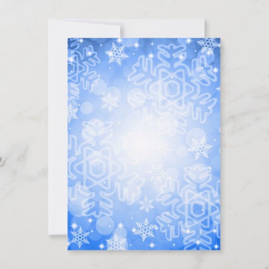 Roos Gold Sweet 16 Birthday Winter Sparkles Save The Date (Achterkant)