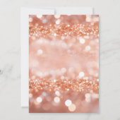 Roos Gold Sweet 16 Decorations Kaart (Achterkant)