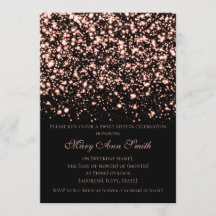 Roos Gold Sweet Sixteen-partij Midnight Glam