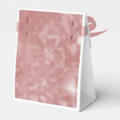 Roos Gold Texture Party Gastencadeaus Decoraties Bedankdoosjes (Achterkant)