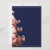 Roos Gold Tree Business-ziekteverzekeringskaart Kaart (Achterkant)