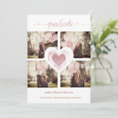 Roos Gold Trendy Girl Pre-K Afstuderen 4 Foto's (Staand voorkant)